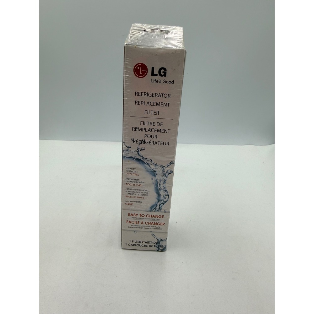 LG Refrigerator Replacement Filter LT800P White New ADQ73613401 OEM Water Filter